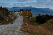 Die Ruta 3 zwischen Tolhuin und Ushuaia