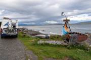 Blick von Puerto Almanza auf den Beagle Kanal