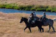 Gauchos beim Reiten