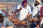 Die Portionen werden aufgeteilt