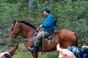 Ezequiel auf seinem Pferd