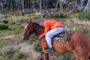 Leandro mit "seinem" Pferd