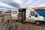 Unser Stellplatz bei Victor